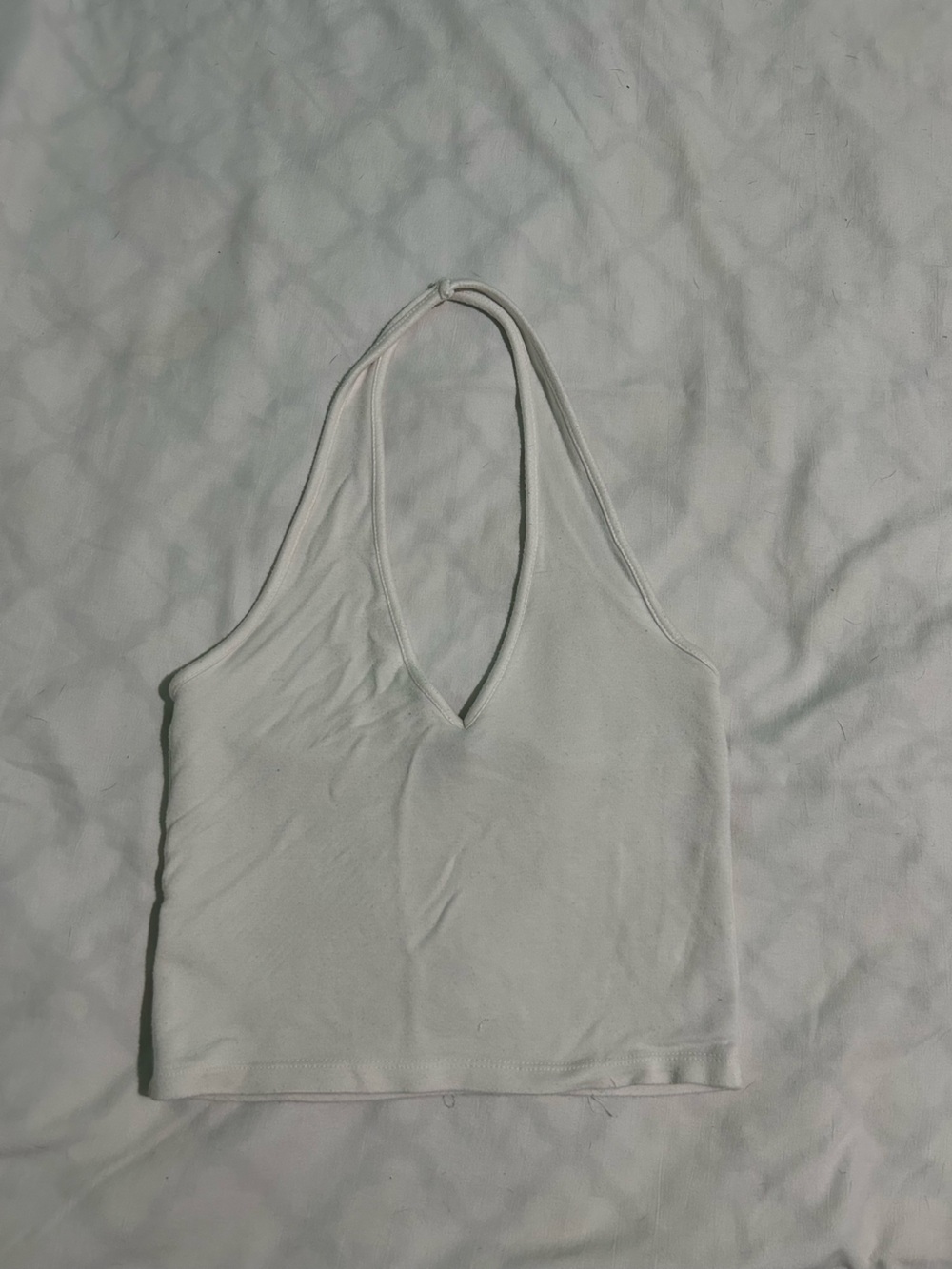 Women’s White Seamless Tank Top